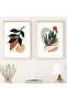 Wooden Framed Modern Painting Set Huhu33