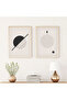 Wooden Framed Modern Painting Set Huhu85