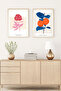 Wooden Framed Modern Painting Set Huhu172