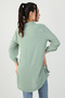Women's Large Size Frill Detailed Shirt 1720-24 - 8