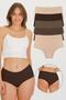 Women's Bato Panties Mixed Color 5-Piece Pack - Kts4020 Model-2