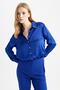 Regular Fit Satin Long Sleeve Shirt Z2989az22au - 4