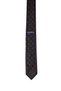 Black Patterned Classic Micro Tie - 3