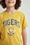 Boy's Crew Neck Printed Short Sleeve T-Shirt Z2797a623sm - 4