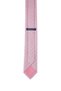 Pink Patterned Classic Micro Tie - 3