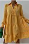 Women's Yellow Aerobin Bell Dress - 3
