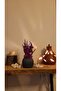 Lavender Artificial Plant in a Pot with Real Moss 22 cm Decorative Bathroom Kitchen Table Flower - 7