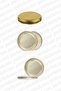 Detox Bottle 100ml Gift Glass Shot Bottle with Metal Lid 100cc Candle Jar Ornamental Glass Bottle 6 Pieces - 8