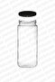 500ml Spice Jar Metal Lid Pulses Jar 500cc Storage Jar for Honey Jam 6 Pieces - 4