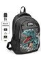Boy's Dinosaur Primary School Bag and Pencil Bag Set - 2