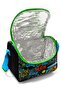 Boy's Black Green Graffiti Primary School School Lunch Box - Insulated - 2