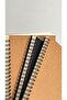 B5 (17.6cm X 25cm) Kraft Cover Checkered Spiral Notebook - 3