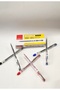 My-Gel Gel Pen with Needle Tip 0.5mm Metal Clip 6 Pieces Together - 5