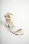 Incimoda Girl's Ankle Strap Heeled Stoned Daily Sandals - 3