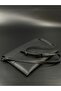 Macbook Messenger Bag 13" Air and Pro Compatible Black Genuine Leather Laptop and Briefcase