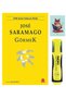 9786052981320</DNTCTMS> -  Jose Saramago - Yellow Highlighter Pen - Set with Notepad