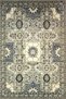 Gray Beige Themed Traditional Motif Floral Patterned Vintage Decorative Carpet 3515