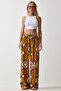 Women Regular Fit Allover Print Straight Leg Pants, Multicolor