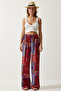 Women Regular Fit Allover Print Palazzo Pants, Multicolor