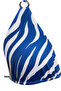 Zebra Desenli Üçgen Kaplı Aksesuarlı Bikini Üstü TBESS24BU00157 - 7