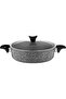 Mastercook 7-Piece Granite Cookware Set Gray - 5