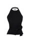 Limited Edition Siyah Triko Bluz TWOSS24BZ00326 - 5