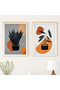 Wooden Framed Modern Painting Set Huhu49