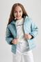 Girl's Hooded Quilted Coat Y9840a623sp - 3