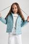 Girl's Hooded Quilted Coat Y9840a623sp - 5