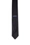 Black Patterned Classic Micro Tie - 3