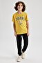 Boy's Crew Neck Printed Short Sleeve T-Shirt Z2797a623sm - 2