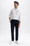 100% Cotton Regular Fit Patterned Long Sleeve Shirt Z3002Az23Sp - 6