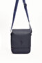 US POLO ASSN8431-8432 MEN'S SHOULDER BAG MAILMAN BAG NAVY BLUE - 4
