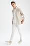 Regular Fit Long Sleeve 100% Cotton Shirt W7830az23sp - 5