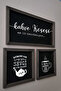 Tea Coffee Corner, Turkish Writing, Let's Have a Coffee Break, Wooden Framed Painting - 2