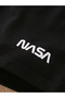 شورت أسود مطبوع للأطفال من Nasas - 3