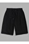 Unisex white piped duz black shorts suit - 3