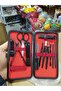 12 Pieces Manicure Pedicure Set Hand Foot Nail Manicure Pen Set Cuticle Manicure Scissors Blackhead
