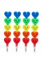 Emoji Laying Eggs Heart Pencil 4 Groups 20 Nibs