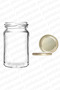 Detox Bottle 100ml Gift Glass Shot Bottle with Metal Lid 100cc Candle Jar Ornamental Glass Bottle 15 Pieces - 6