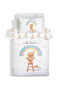 طقم غطاء لحاف فردي منقوش بألوان قوس قزح على الوجهين بدون ملاءات مقاس 160 × 220 سم - 2