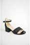 Incimoda Girl's Ankle Strap Heeled Stoned Daily Sandals - 2