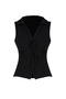 Siyah Fitted/Vücuda Oturan Polo Yaka Esnek Örme Bluz TWOSS24BZ00085 - 7