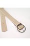 3-Piece Round Buckle Women's Trouser Belt, Coat Belt, Dress Belt, Shirt Belt - 5