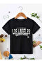 LOS ANGELES 91 PRINTED KIDS T-SHIRT
