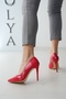 Oli Red Patent Leather (11 cm Heels) Daily Use Stiletto - 3