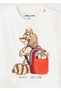 Baby Boy Long Sleeve Play with Raccoon T-Shirt 2071 - 2