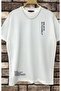 Men's White Believe Printed Oversize T-shirt