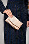 Women's Skin Satin Mini Box Shoulder Evening Dress Bag - 3