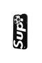 غلاف هاتف من السيليكون باللون الأسود لهاتف iPhone 13 Pro بتصميم SUP - 2